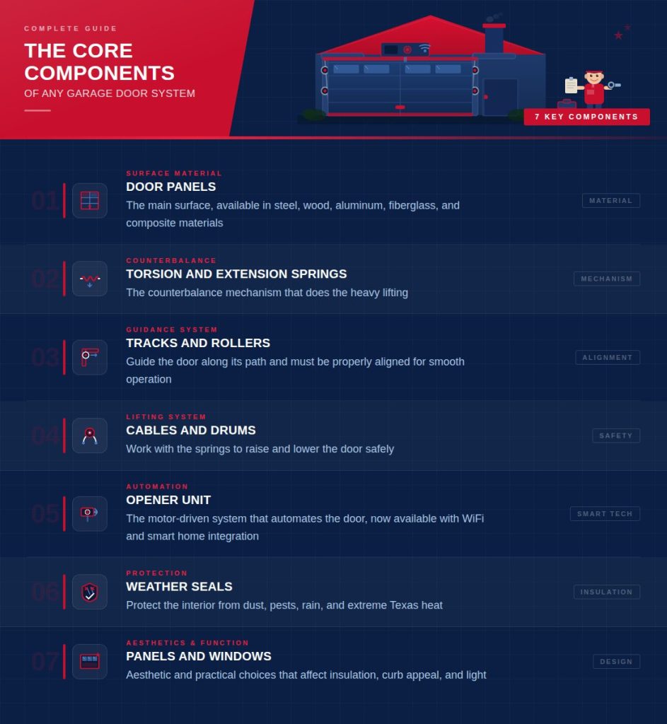 Core Components of Garage Door Sytem